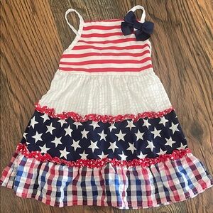 Patriotic Striped and Star Dress